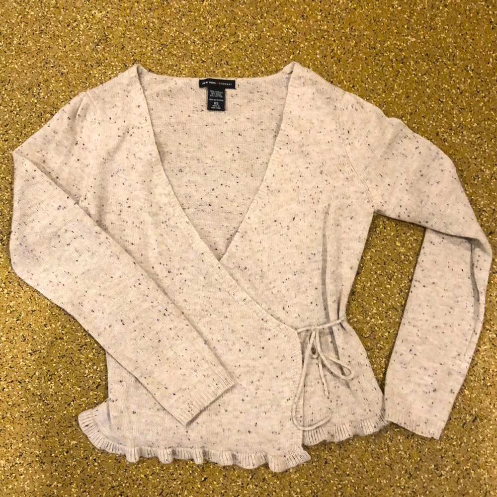 NY&Co Wrap around style cardigan